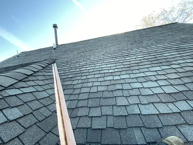 Shingle roof