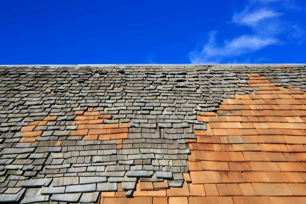 roof storm damage in Northern Virginia