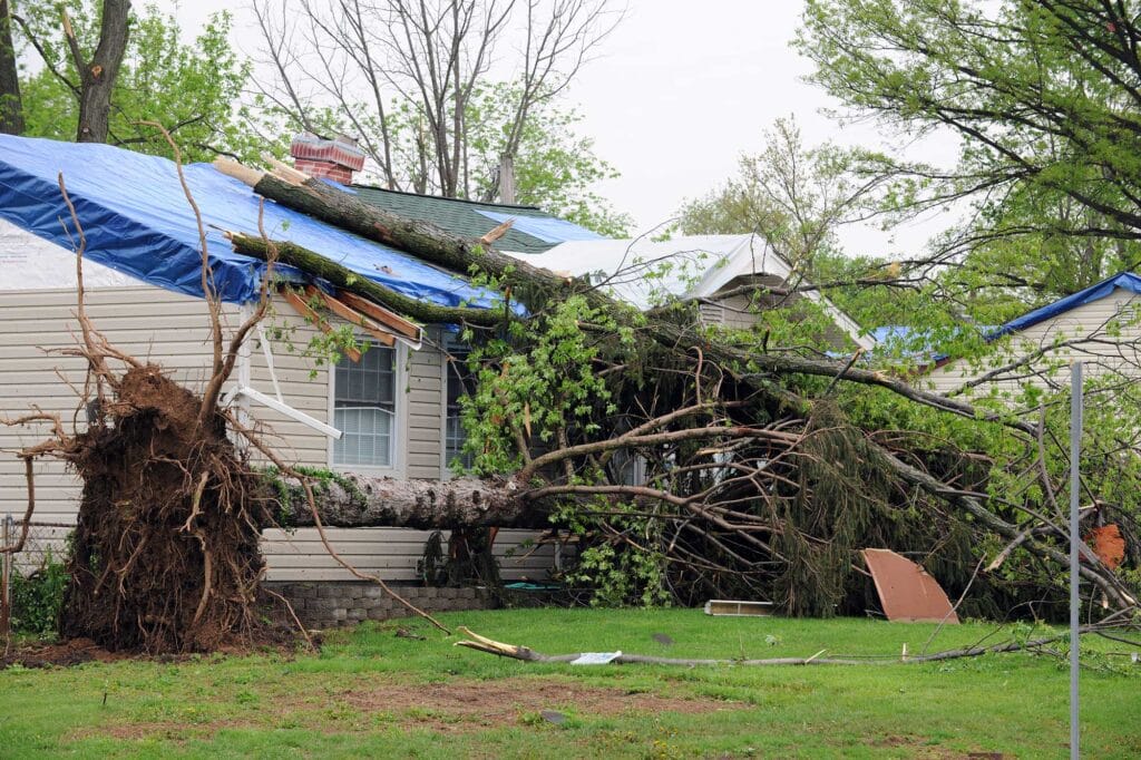 roof storm damage, emergency roof repair, storm damage repair